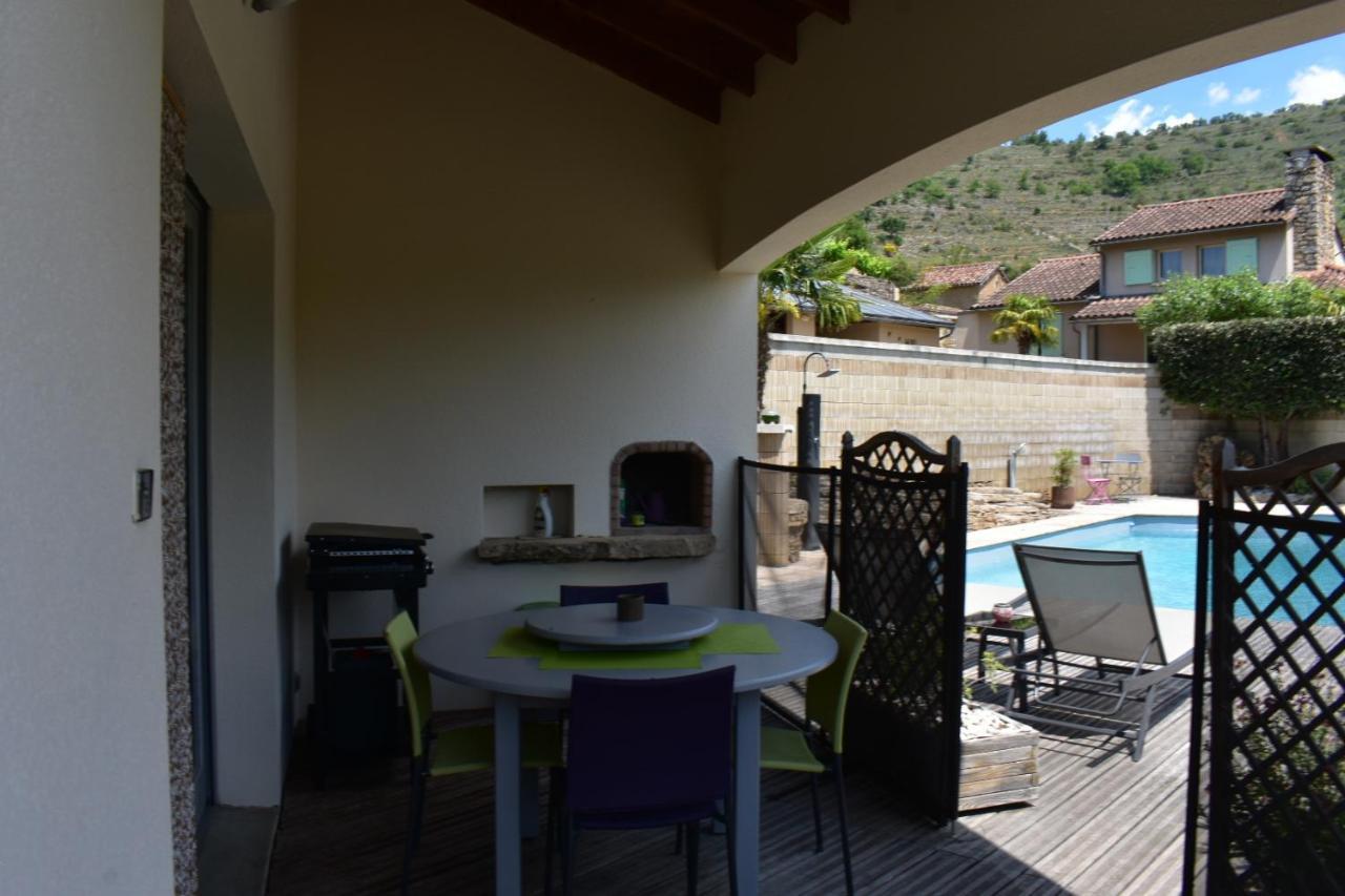 Les Palmiers Des Causses Villa Saint-Rome-de-Tarn Buitenkant foto