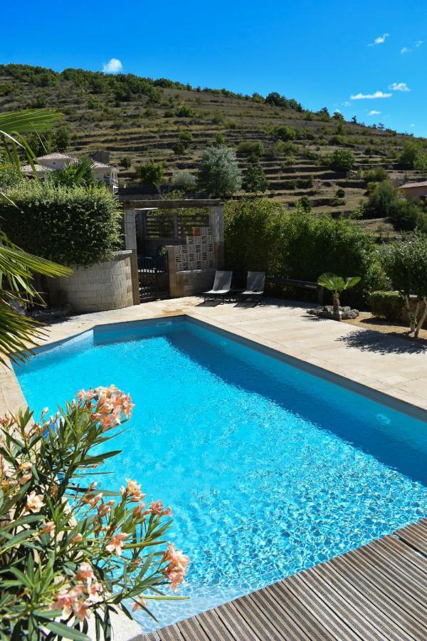 Les Palmiers Des Causses Villa Saint-Rome-de-Tarn Buitenkant foto